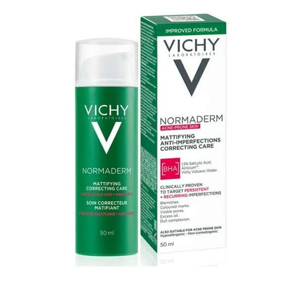 Vichy Beauty care skin imperfections Normaderm (Embellisseur Soin Anti-imperfections Hydration 24h) 50 ml 50ml vietinės priežiūros priemonė