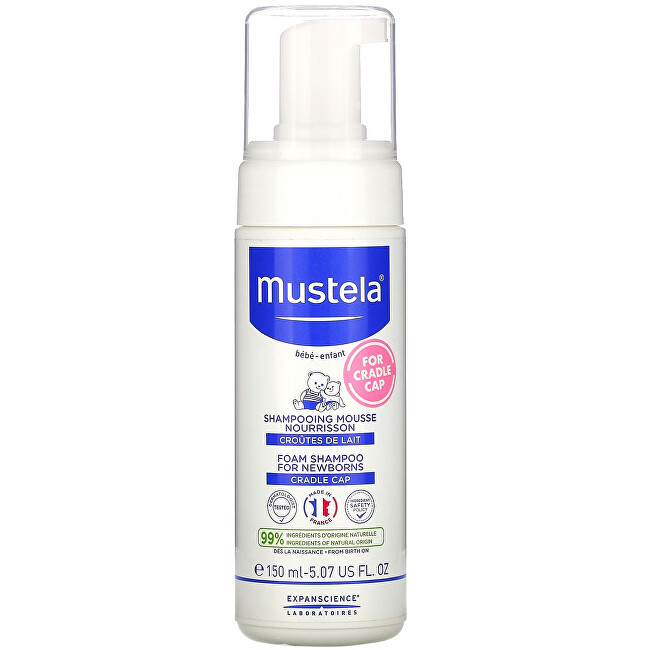 Mustela (Foam Shampoo for Newborns) 150 ml 150ml šampūnas