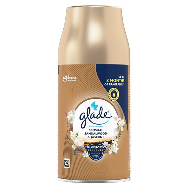 Glade Air freshener refill Sensual Sandalwood & Jasmine Automatic Spray 269 ml 269ml namų kvapas