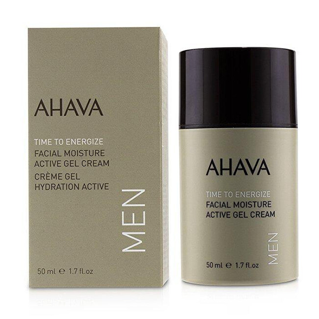 AHAVA Moisturizing face cream for men Time to Energize (Active Gel Cream) 50 ml 50ml Moterims