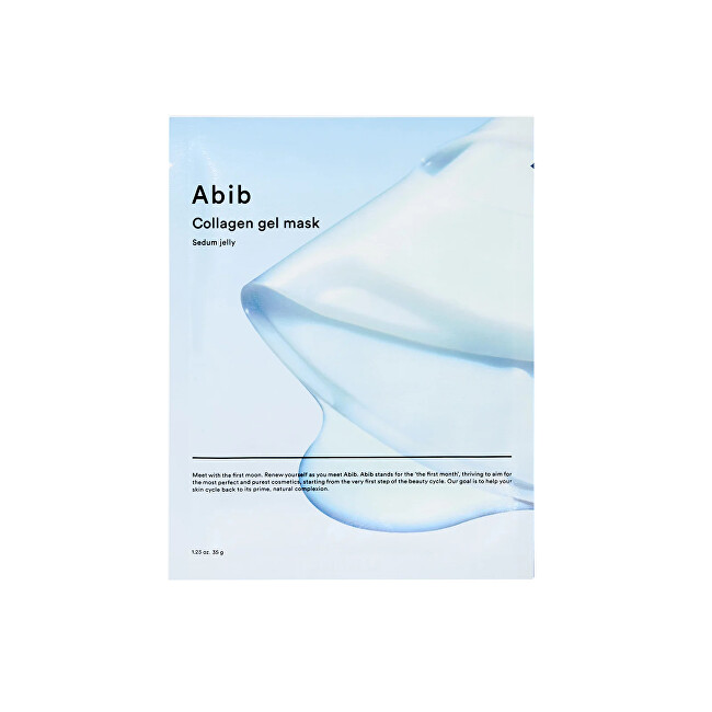 Abib Firming sheet mask Sedum Jelly (Collagen Gel Mask) 4 pcs vietinės priežiūros priemonė