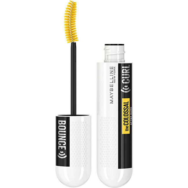 Maybelline Mascara for volume and curling of eyelashes The Colossal ( Curl Bounce After Dark Mascara) 10 ml Extra Black 10ml blakstienų tušas