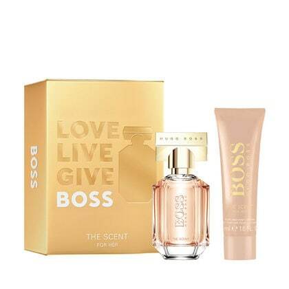 Hugo Boss Boss The Scent For Her - EDP ​​50 ml + body lotion 100 ml 50ml Boss The Scent For Her - EDP ​​50 ml + body lotion 100 ml Kvepalai Moterims Rinkinys