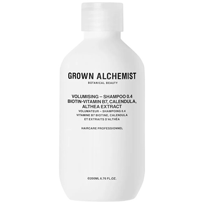 Grown Alchemist Shampoo for volumizing hair Biotin-Vitamin B7, Calendula, Althea Extract (Volumising Shampoo) 200ml šampūnas
