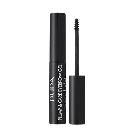 PUPA Milano Brow Care Gel (Plump & Care Eyebrow Gel) 3 ml 002 Brown 3 ml antakių tu&scaron;as