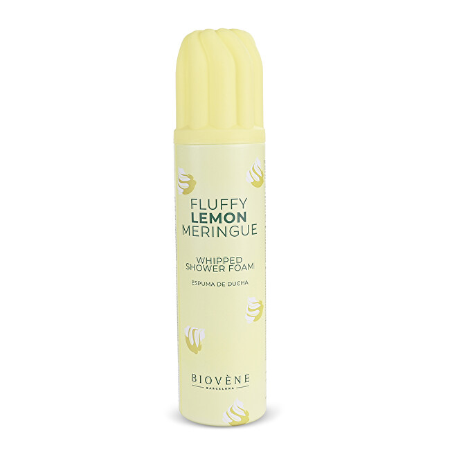 Biovene Fluffy Lemon Meringue shower foam 250 ml 250ml Moterims