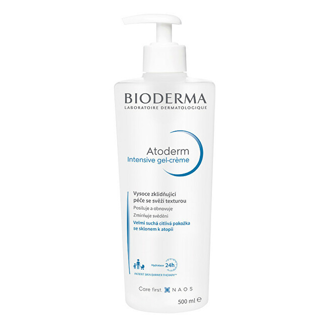BIODERMA Moisturizing Gel Cream For Dry To Atopic Skin Atoderm (Intensive Gel-Cream) 500ml Moterims
