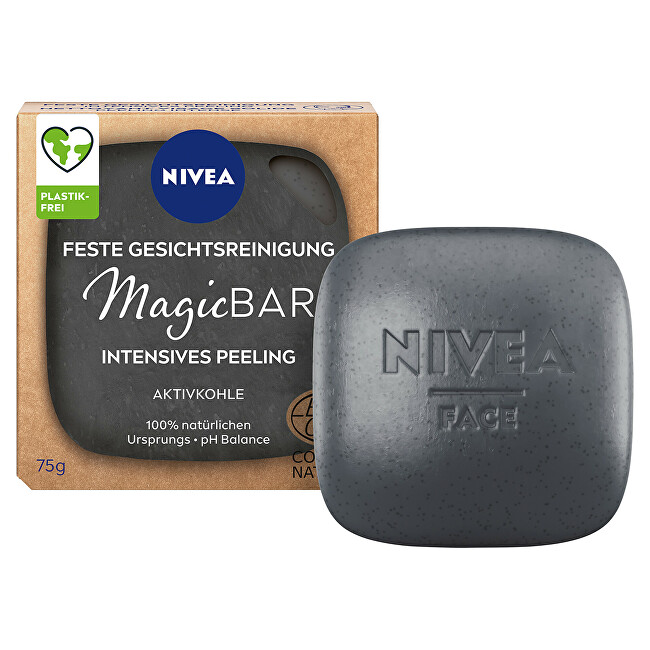 Nivea Peeling face soap with green tea Deep Clean sing 75 g makiažo valiklis