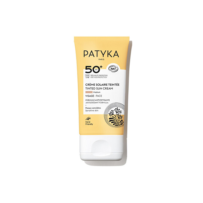 Patyka Tinted Face Sun SPF50+ 40 ml Medium Moterims