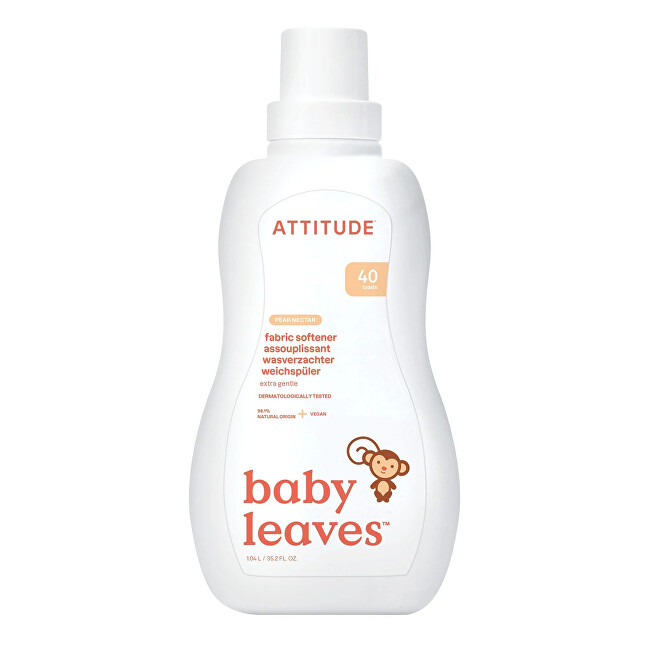Attitude Fabric softener for children Nature+ Fabric Softener 1000 ml 1000ml Vaikams