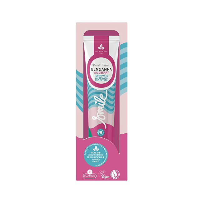 BEN & ANNA Wild Berry Natural Toothpaste 75 ml 75ml dantų pasta