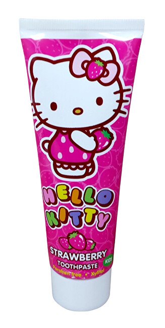 VitalCare Toothpaste - gel with strawberry flavor Hello Kitty 75 ml 75ml dantų pasta