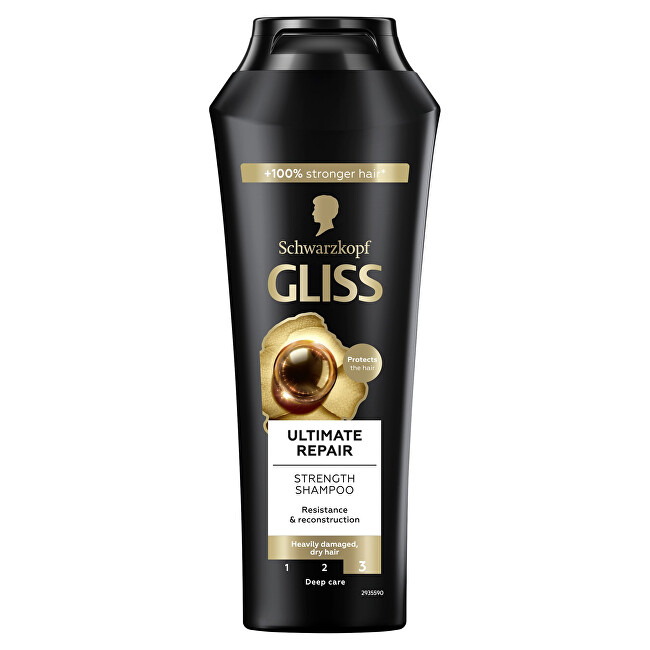 Gliss Kur Ultimate Repair Strength Regenerating Shampoo 250 ml 250ml &scaron;ampūnas