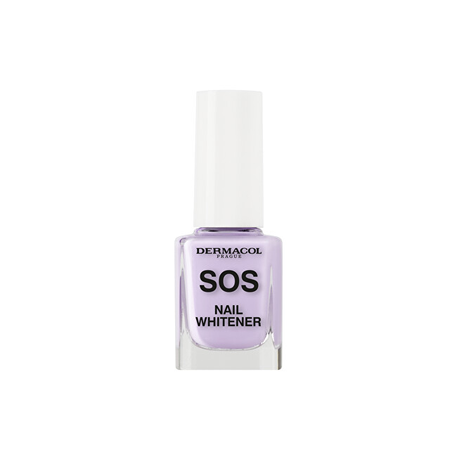 Dermacol SOS Nail Polish with Whitening Effect Nail Whitener 11 ml 11ml priemonė nagams