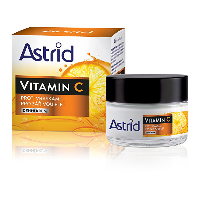 Astrid Daily anti-wrinkle cream for radiant skin Vitamin C 50 ml 50ml vietinės priežiūros priemonė