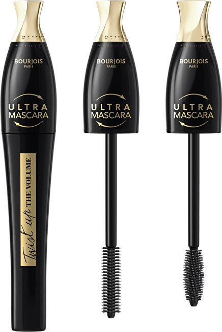 Bourjois Volume and lengthening mascara (Twist Up The Volume Mascara) 8 ml 002 Ultra Brown blakstienų tu&scaron;as