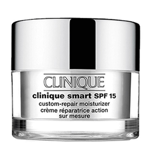 Clinique Hydrating rejuvenating cream for mixed and oily skin SPF 15 Clinique Smart (Custom- Repair Moisturiz 50 ml vietinės priežiūros priemonė