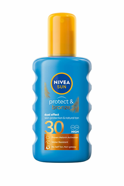 Nivea Intense Spray SPF 30 Sun (Protect & Bronze Sun Spray) 200 ml 200ml Unisex