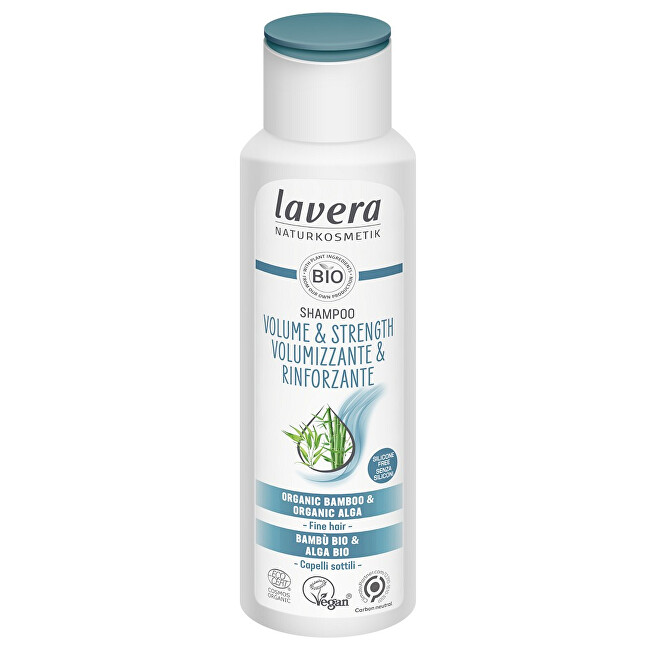 Lavera lavera Šampon Volume & Strength 250 ml 250ml šampūnas