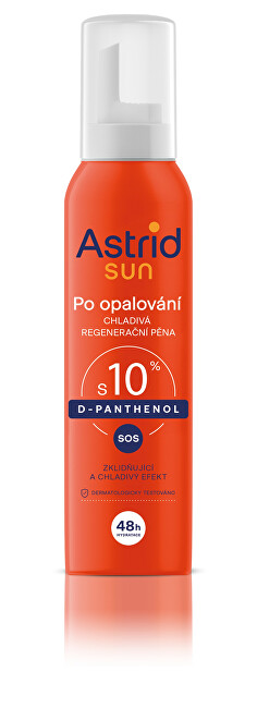 Astrid Cooling regeneration foam after sunbathing Sun 150 ml 150ml priemonė po deginimosi