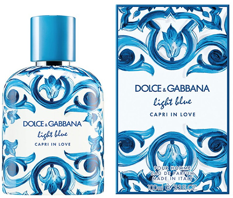 Dolce & Gabbana Light Blue Capri In Love Pour Homme - EDP 100ml Kvepalai Vyrams EDP