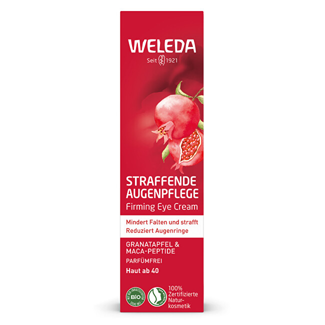Weleda Firming eye cream with pomegranate and maca peptides ( Firming Eye Cream) 12 ml 12ml vietinės priežiūros priemonė
