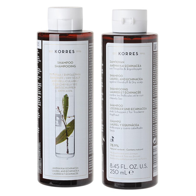 Korres Laurel & Echinacea Anti-Dandruff (Shampoo) 250 ml 250ml šampūnas