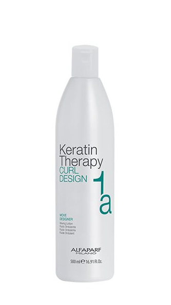 AlfaParf Milano Keratin Therapy Curl Designer (Fluid) 500 ml 500ml modeliavimo priemonė
