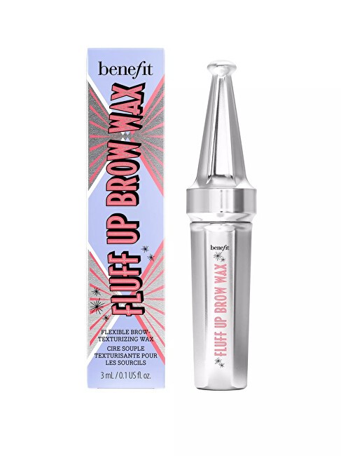 Benefit Fluff Up Brow Wax Mini (Flexible Brow-Texturizing Wax) 3 ml 3ml antakių kosmetika