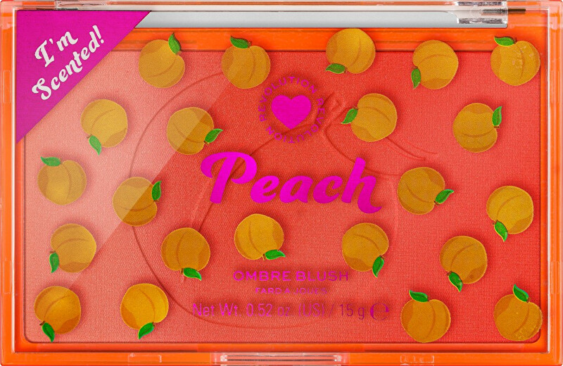 I Heart Revolution Blush Peach (Ombre Blush) 15 g skaistalai