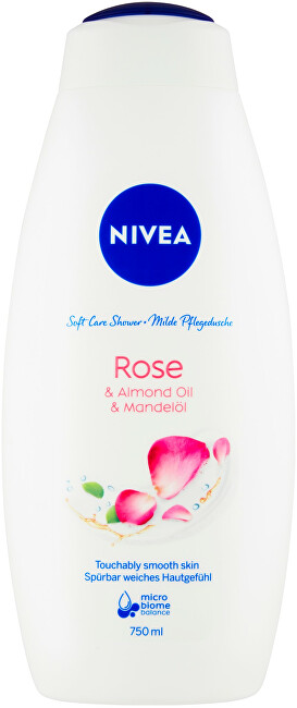 Nivea Shower gel Rose & Almond Milk (Shower Gel) 750 ml 750ml Moterims