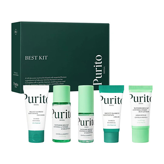 PURITO Best Kit Set Skincare Gift Set makiažo valiklis