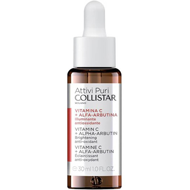 Collistar Vitamin C + Alpha-Arbutin (Brightening Anti-oxidant) 30 ml 30ml vietinės priežiūros priemonė