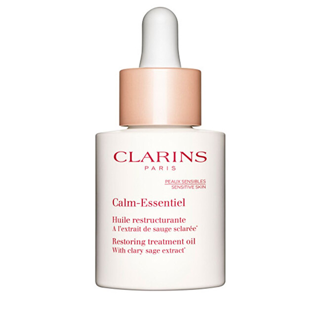 Clarins Calm-Essentiel Soothing oil for sensitive skin (Restoring Treatment Oil) 30 ml 30ml vietinės priežiūros priemonė