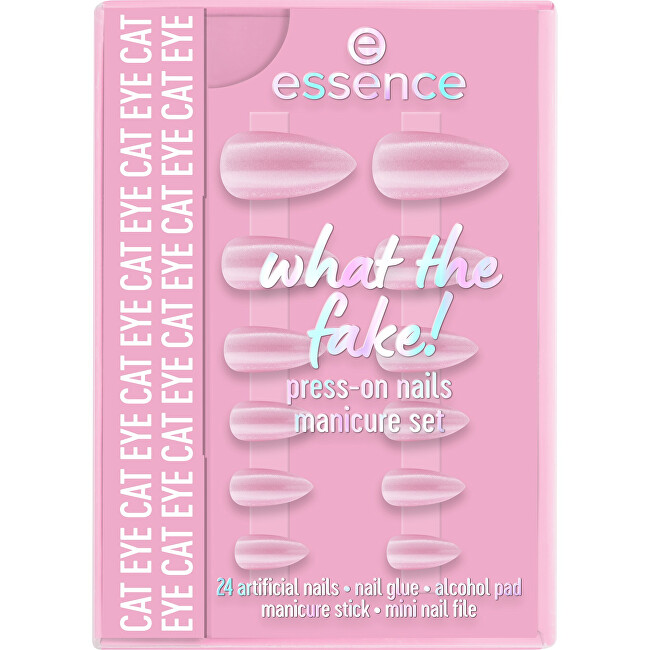 Essence What the Fake! Press-On 02 Cat Eye False Nail Set priemonė nagams
