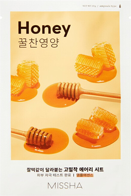 Missha Honey Airy Fit Nourishing Sheet Mask (19 g) Moterims