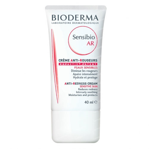 BIODERMA Sensibio AR soothing redness cream 40ml vietinės priežiūros priemonė