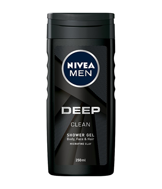 Nivea Shower gel for men Deep Clean (Shower Gel) 250 ml 250ml Vyrams