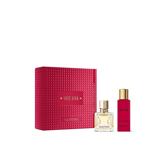 Valentino Voce Viva - EDP ​​50 ml + body lotion 100 ml 50ml Voce Viva - EDP ​​50 ml + body lotion 100 ml Kvepalai Moterims Rinkinys