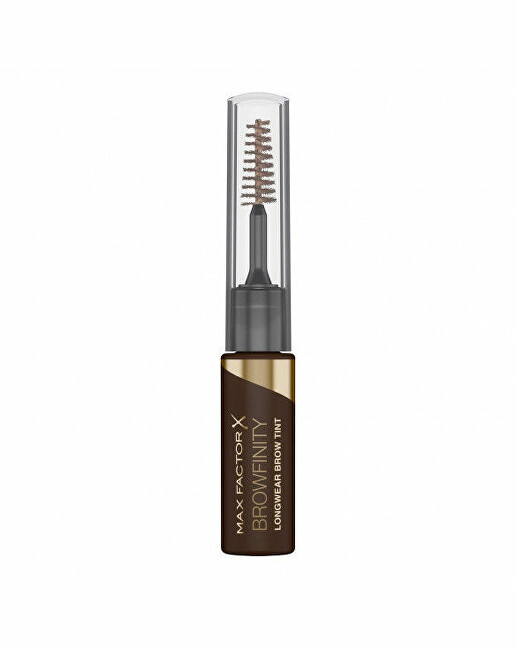 Max Factor Browfinity waterproof eyebrow pencil with brush (Longwear Brow Tint) 4.2 ml 001 Soft Brown antakių pie&scaron;tukas