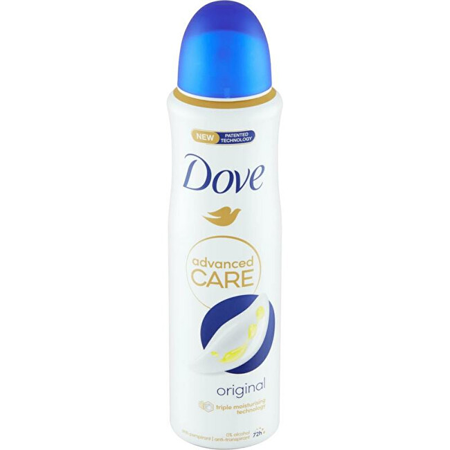 Dove Antiperspirant spray Advanced Care Original (Anti-Perspirant) 150 ml 150ml Moterims