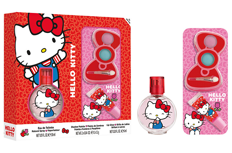 EP Line Hello Kitty - EDT 30 ml + lesk na rty + očn&iacute; st&iacute;ny 30ml kvepalai