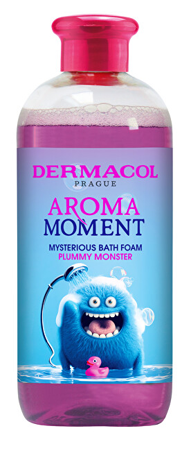 Dermacol Aroma Moment - bath foam. Plummy monster 500 ml 500ml Vaikams