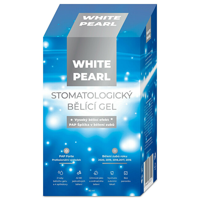 VitalCare Whitening system PAP White Pearl 80 ml 80ml dantų balinimui
