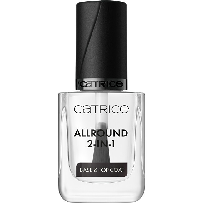 Catrice Allround 2-in-1 Base and Top Coat Nail Polish 10.5 ml 10.5ml nagų lakas