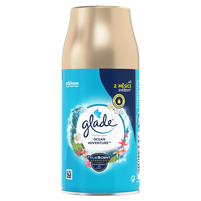 Glade Ocean Adventure Automatic Spray Air Freshener Refill 269 ml 269ml namų kvapas