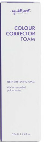 My White Secret Foam corrector for teeth whitening V34 (Teeth Whitening Foam) 50 ml 50ml dantų balinimui
