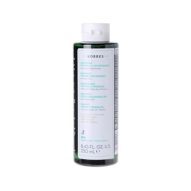 Korres Shampoo against hair loss (Cystine & Mineral Shampoo) 250 ml 250ml šampūnas
