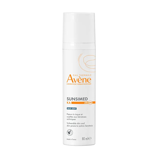 Avene Protective cream for sensitive skin and skin prone to actinic keratosis SPF 50+ Sunsimed KA 80 ml 80ml veido apsauga