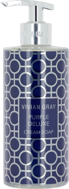 Vivian Gray Purple Deluxe Cream Soap 400 ml 400ml Moterims